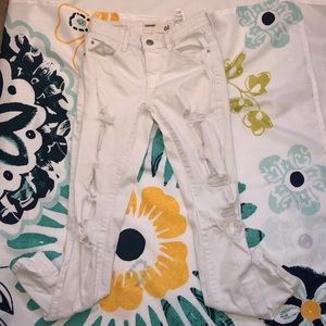 Garage High Waisted Skinny Jeans